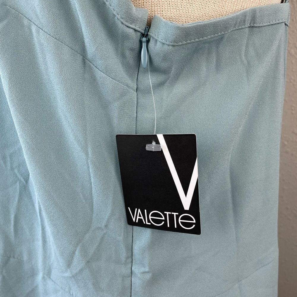 NWT Valette Light Blue Tank Top Blouse Size L - Picture 4 of 7